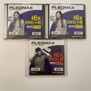 3 pack DVD + R 16x Brand New